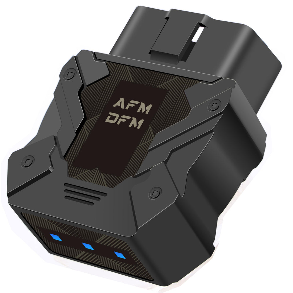 GMAFM GM01 front view showing compact module and easy plug benefit