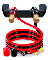 GMURA front-mounted jump post kit on vehicle for easy remote charging