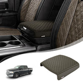GNATIN front view of center console cover showing neat fit and protection
