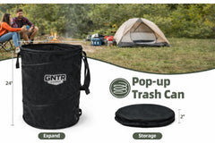 GNTR Supply collapsed flat for compact storage and easy transport benefit