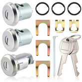 GoaMotors front view of door lock cylinders showing replacement quality and fit