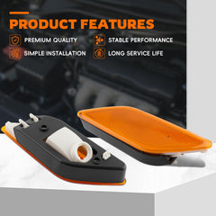 GoaMotors right front marker close-up showing housing fit and corrosion resistance