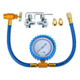 gohantee front packaging showing hose and gauge, clear kit identification and readiness