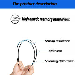GoKoHe synthetic rubber squeegee edge detail for streak-free wiping