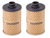 Goldenrod front view fuel filter element showing fit and brand durability