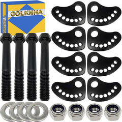 GOLKNHA front assembly showing fitment on Silverado for clear installation guidance