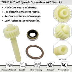 GOLKNHA speedo housing with seals flatlay highlighting sealed, leak-free performance