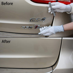 Gomake handle grip detail highlighting ergonomic shape and benefit of firm grip