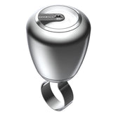 GOMEXUS front view showing stainless spinner and ergonomic flat-top providing easy control
