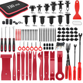 GOOACC open pouch showing all 330 pieces for organized transport