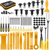 GOOACC kit overview open bag showing organized tools and clips for easy transport