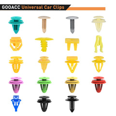 GOOACC spread of mixed clips displaying variety and easy selection for repairs