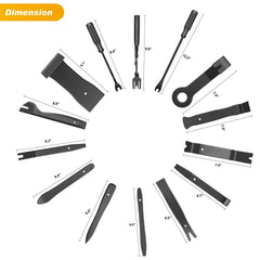 GOOACC nylon pry tools close-up protecting trim without scratching surfaces