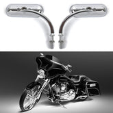 goodfitment front-facing oval mirror showing polished chrome and clear view benefit