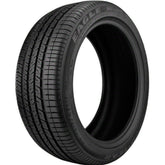 Goodyear front tread view showing deep grooves and improved wet traction