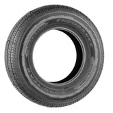 Goodyear Endurance front view showing tire profile and durable tread benefit