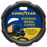 Goodyear front view of 18-inch cover showing full fit and branding, offers protection