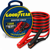 Goodyear front packaging showing heavy duty jumper cables benefits