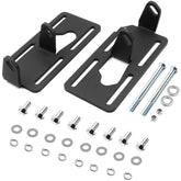 Goopool front view of motor mount set showing sturdy steel construction and fit benefits