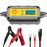 GOOSUO Shell front panel LCD showing battery status and clear readout benefit