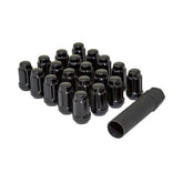 GORILLA acorn lug nuts front packaging showing set of 20 and key, durable finish benefit