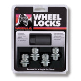 GORILLA front packaging showing complete chrome lock set and key for security