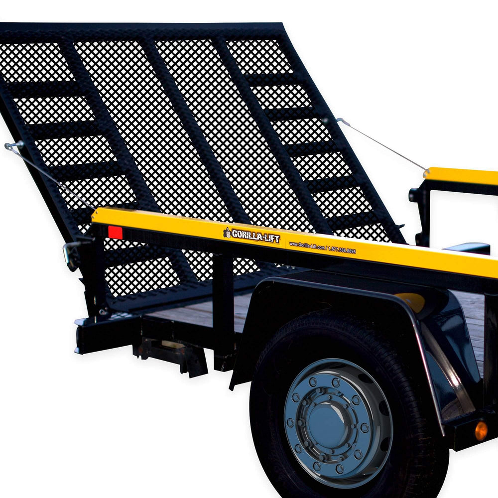 GORILLA-LIFT front assembly mounted on trailer improving gate control