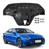 Gorzizen front view complete shield showing full underbody protection benefit