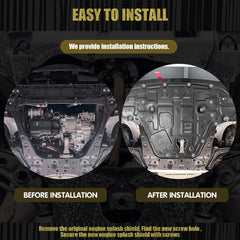 Gorzizen mounted underbody on Sonata illustrating secure fit and coverage