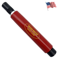 Grease Buster front view by LockNLube showing tool and benefits of fast cleaning