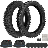 GREHUA front tire packaging showing 2.50-14 size and fitment benefits