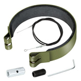 GREHUA front view of kit showing brake band and cable for easy replacement