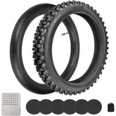 GREHUA full kit front tire and tube showing contents and benefit easy replacement