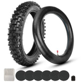 GREHUA front tire profile showing knobby tread for improved traction