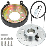 GREHUA front view brake drum showing fitment and improved stopping control