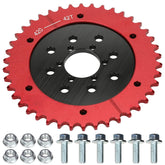 GREHUA front view of sprocket hub showing fit and durability