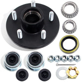 GREPSPUD hub front view showing bolt pattern and corrosion-resistant finish for durability