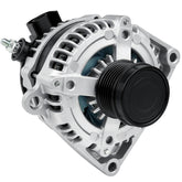 Grezuton alternator front view showing mounting points and robust housing for confident fit