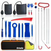 Grinelia carrying case front view showing compact transport and organization benefit