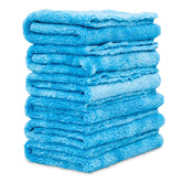 Griot's Garage folded towels showing soft plush for gentle detailing