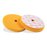 Griot's Garage front view of orange correcting pad showing even face and secure backing
