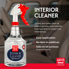 Griot's Garage spray nozzle close-up demonstrating easy application and control