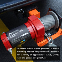 GRIPWAY orange powder coat texture demonstrating corrosion resistance and visibility