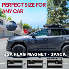 GRIT KULTURE magnet mounted on truck tailgate for secure display