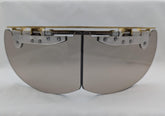 GSP smoke Bourke eyeshields front view showing low-profile fit and glare reduction