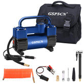 GSPSCN front view of metal inflator showing compact design and portability