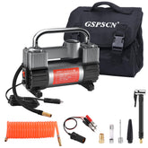 GSPSCN front view of metal inflator showing durable housing and portability benefit