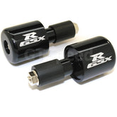 GT-Speed front view of black handlebar end plugs showing clean OEM-style fit and improved appearance