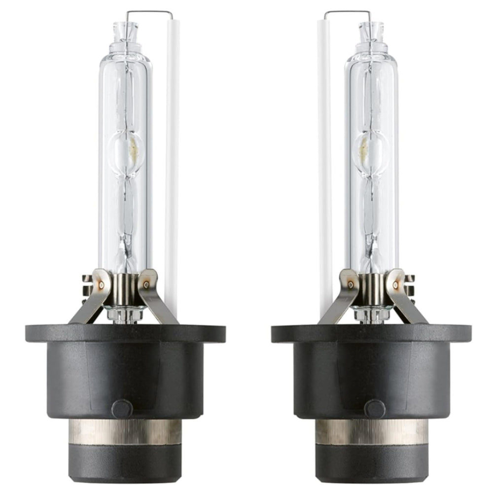 GTMOTO front packaging showing sealed D2S bulb pair and secure boxing for protection