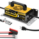 Guanlan front view of charger showing controls and LED indicators for reliable monitoring